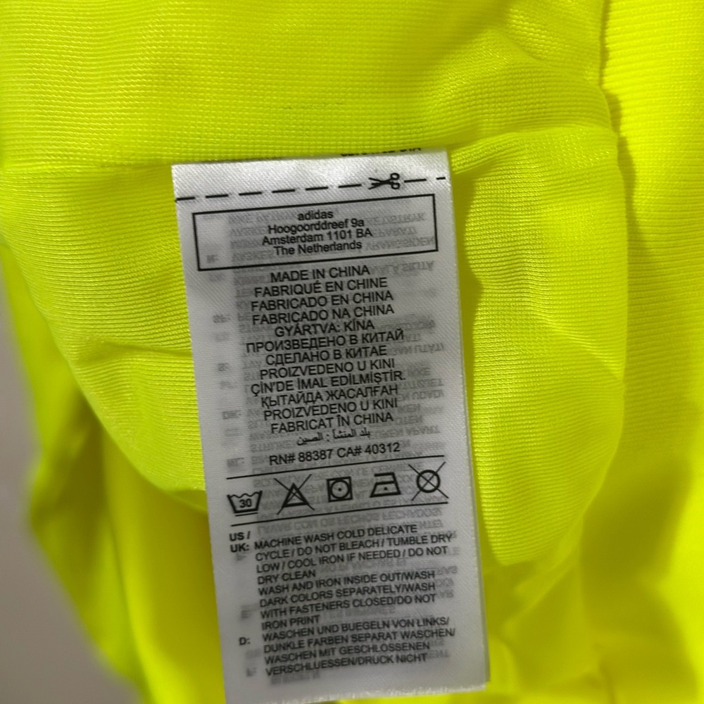 Adidas Trucksuit into the Metaverse BAYC Punks GMONEY Men’s Small Yellow - Picture 9 of 16